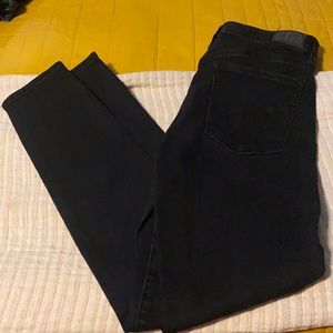 American Eagle Black Skinny Denim